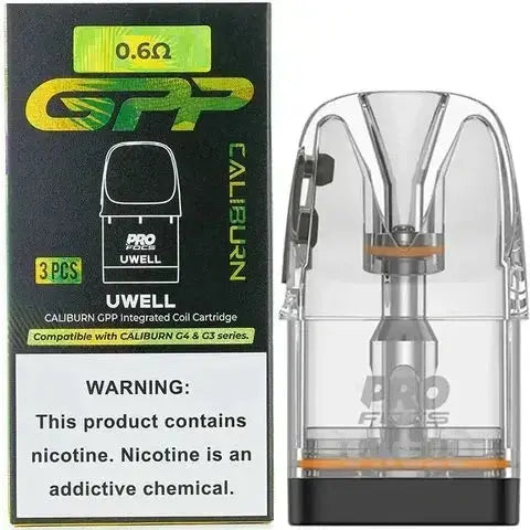 Uwell Caliburn GPP Replacement Pod (0.6Ω) - Vape Shop Ahmedabad VapeshopAhmedabad