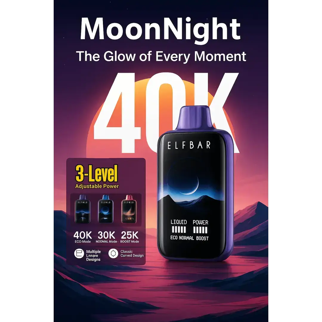 Elf Bar Moon Night 40k – Blackberry Ice - Vape Shop Ahmedabad VapeshopAhmedabad
